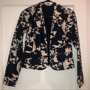 NEW Old Navy cream and navy blazer.